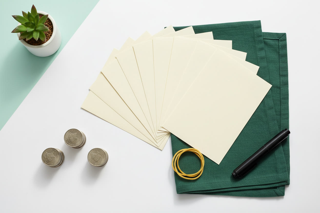 100-Envelope Challenge Supplies: What You Need